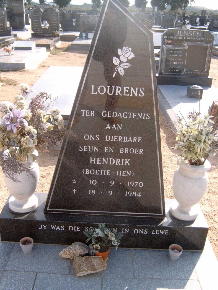 LOURENS Hendrik 1970-1984