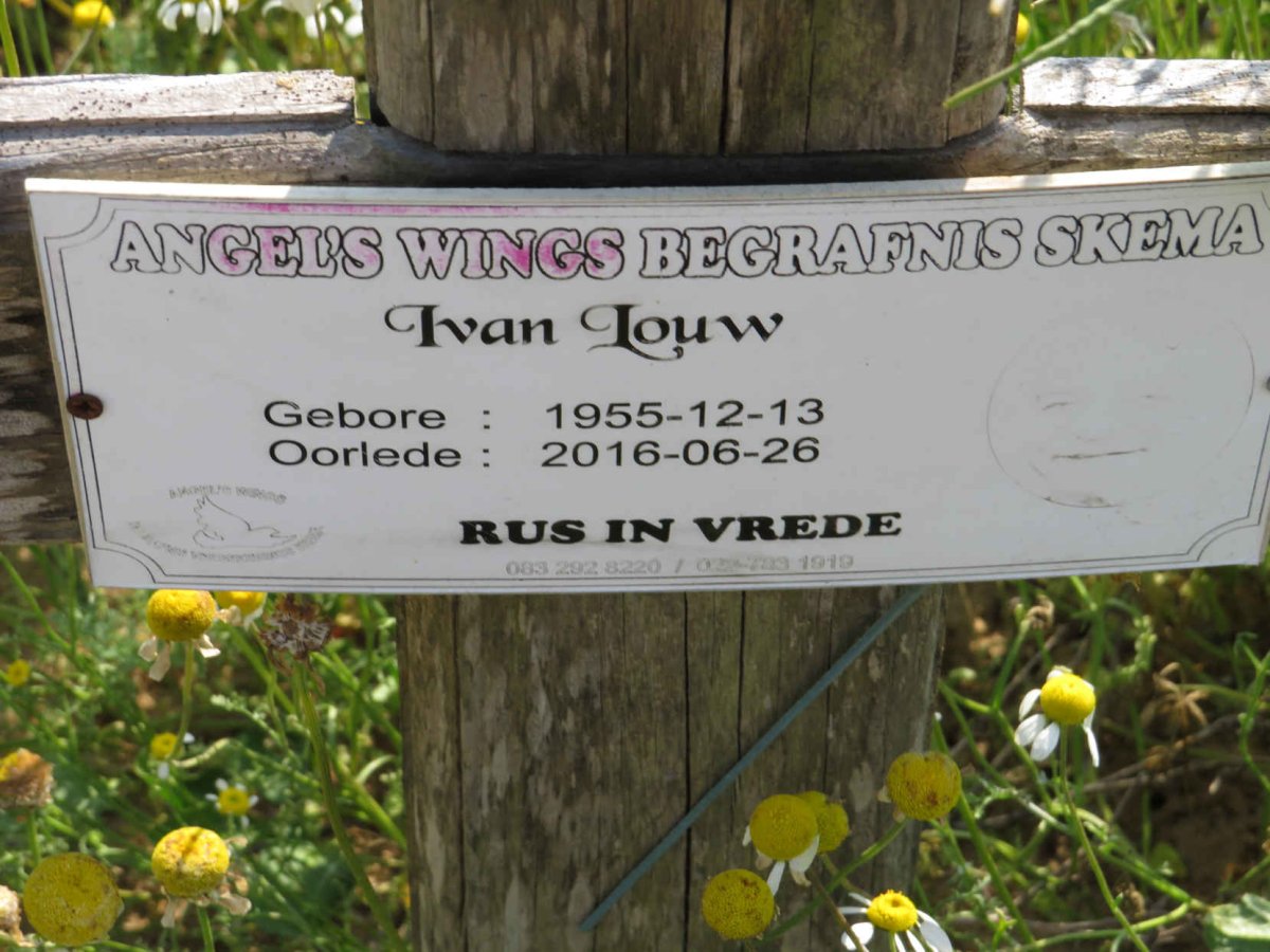 LOUW Ivan 1955-2016