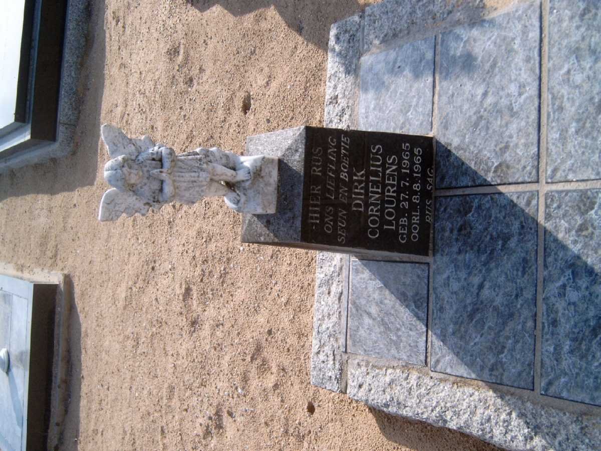 LOURENS Dirk Cornelius 1965-1965