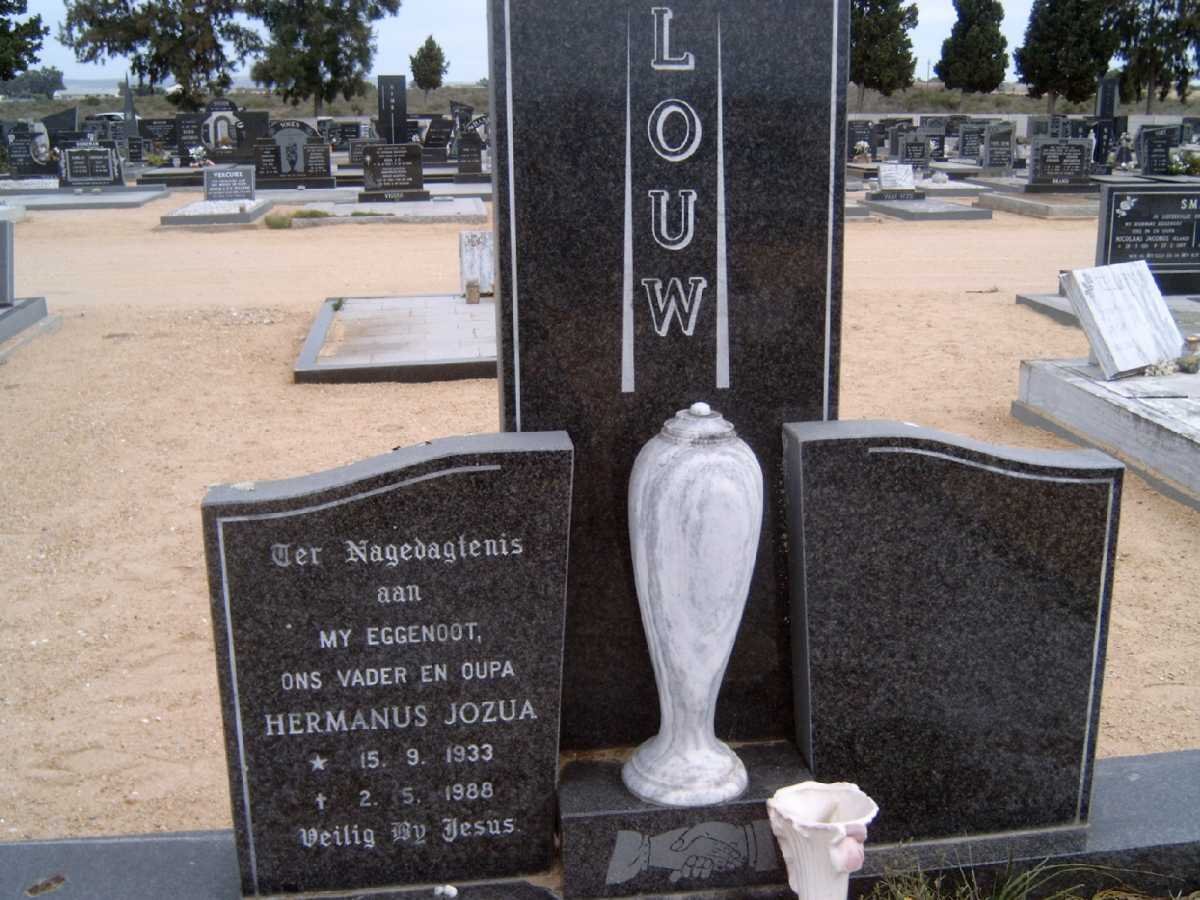 LOUW Hermanus Jozua 1933-1988