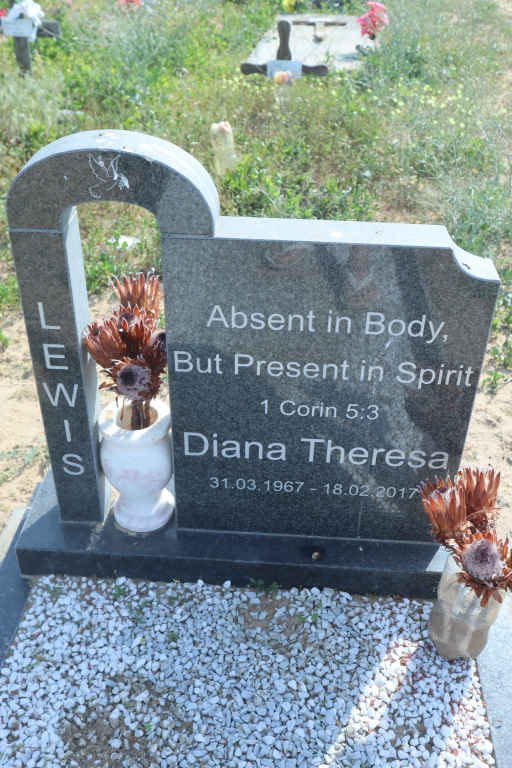 LEWIS Diana Theresa 1967-2017