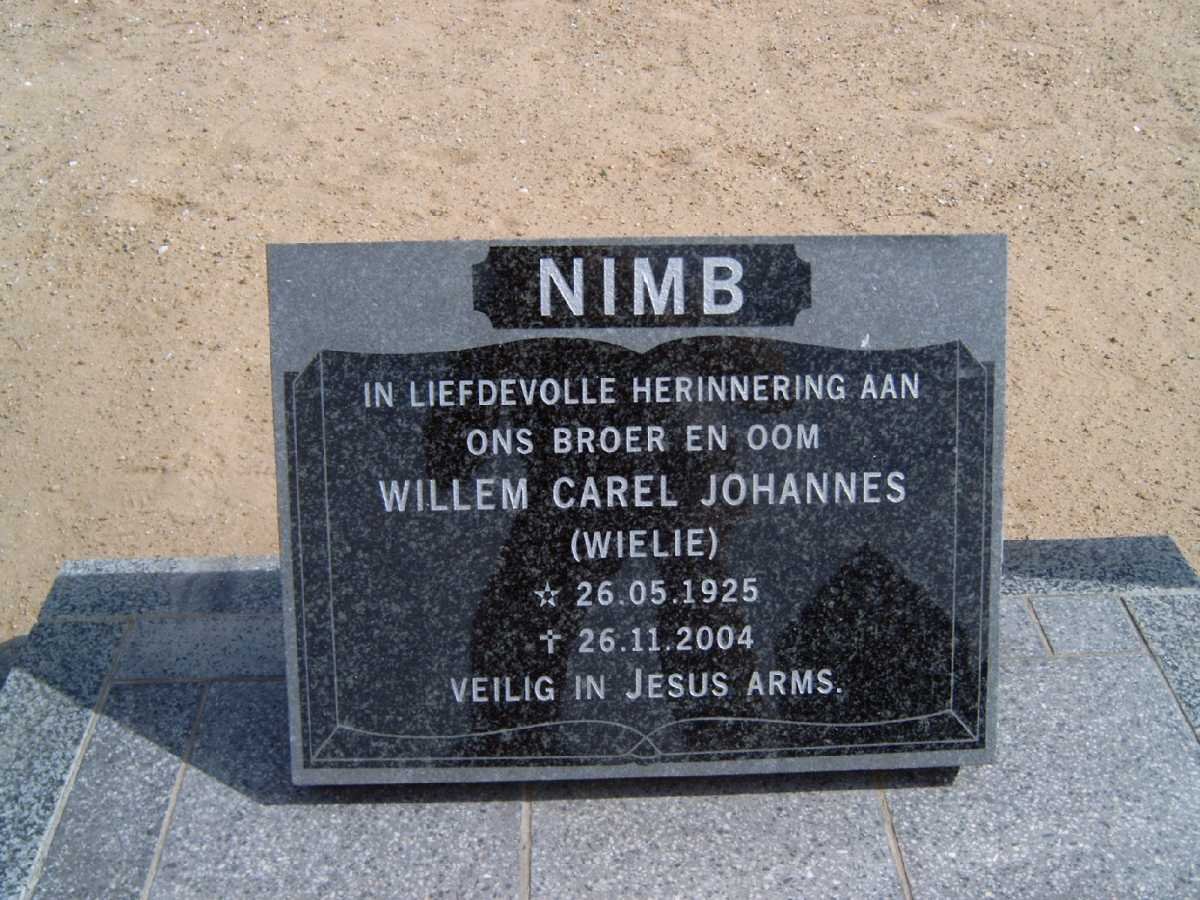 NIMB Willem Carel Johannes 1925-2004