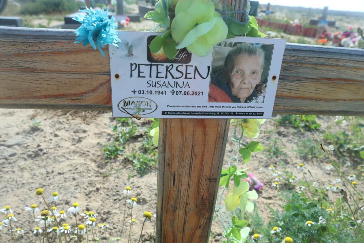 PETERSEN Susanna 1941-2021