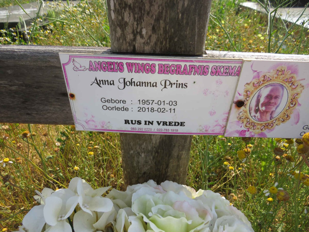 PRINS Anna Johanna 1957-2018