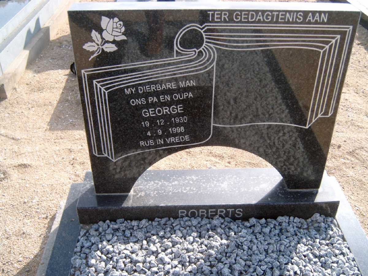 ROBERTS George 1930-1998