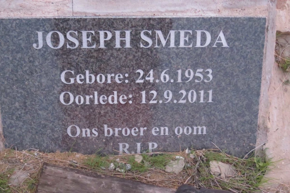 SMEDA Joseph 1953-2011