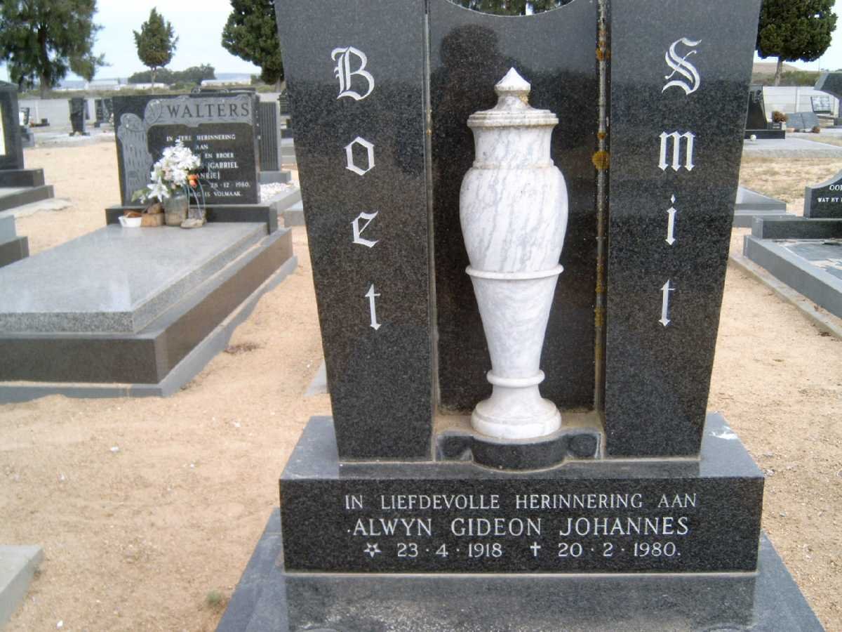 SMIT Alwyn Gideon Johannes 1918-1980