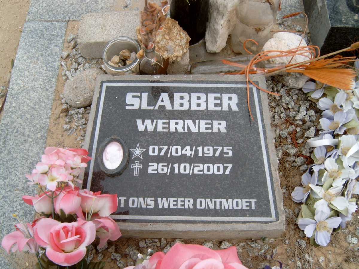 SLABBER Werner 1975-2007