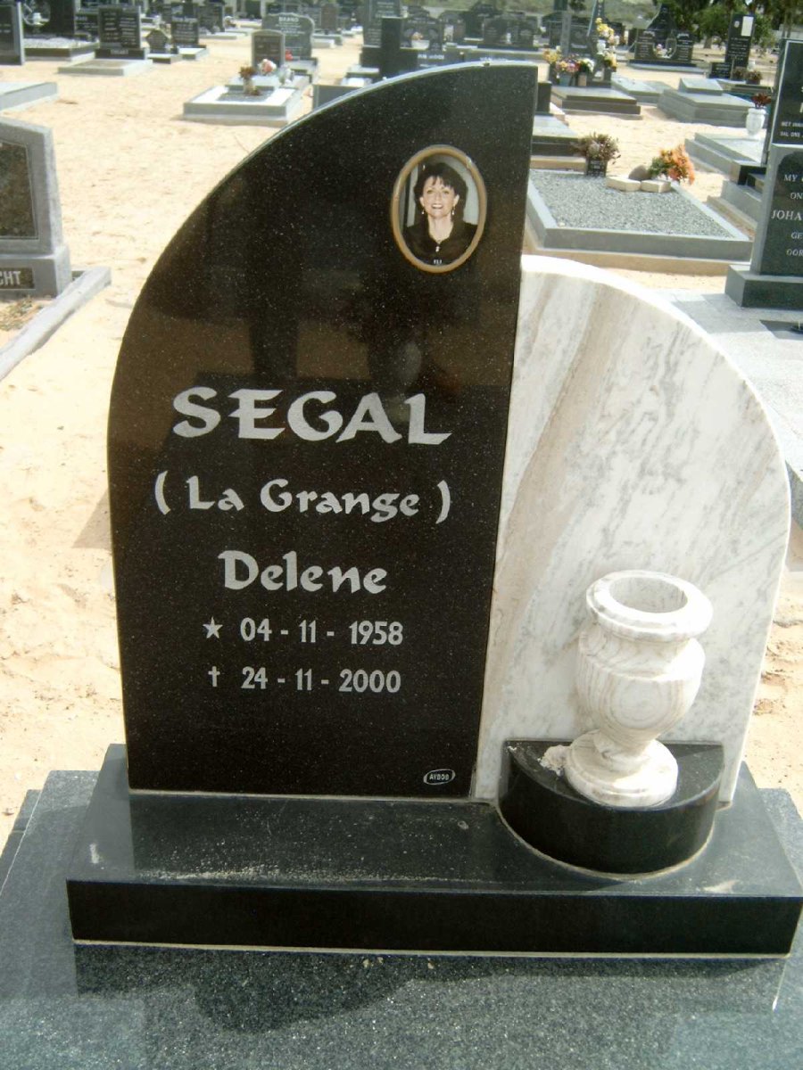 SEGAL Delene nee LA GRANGE 1958-2000