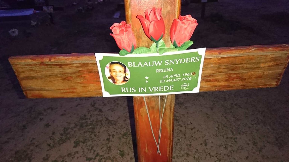 SNYDERS Regina, BLAAUW 1963-2016