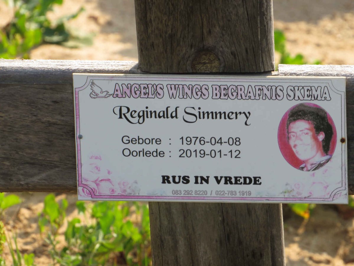 SIMMERY Reginald 1976-2019