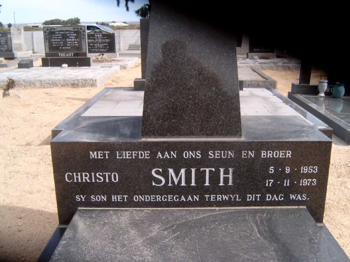 SMITH Christo 1953-1973