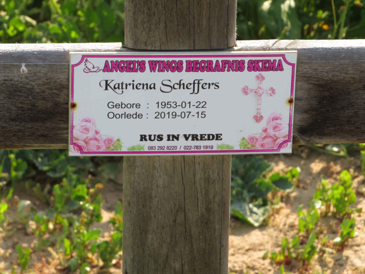 SCHEFFERS Katriena 1953-2019