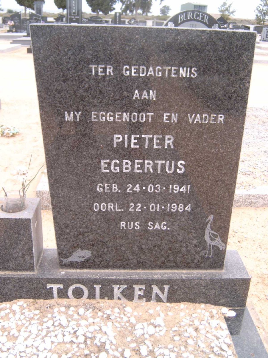 TOLKEN Pieter Egbertus 1941-1984