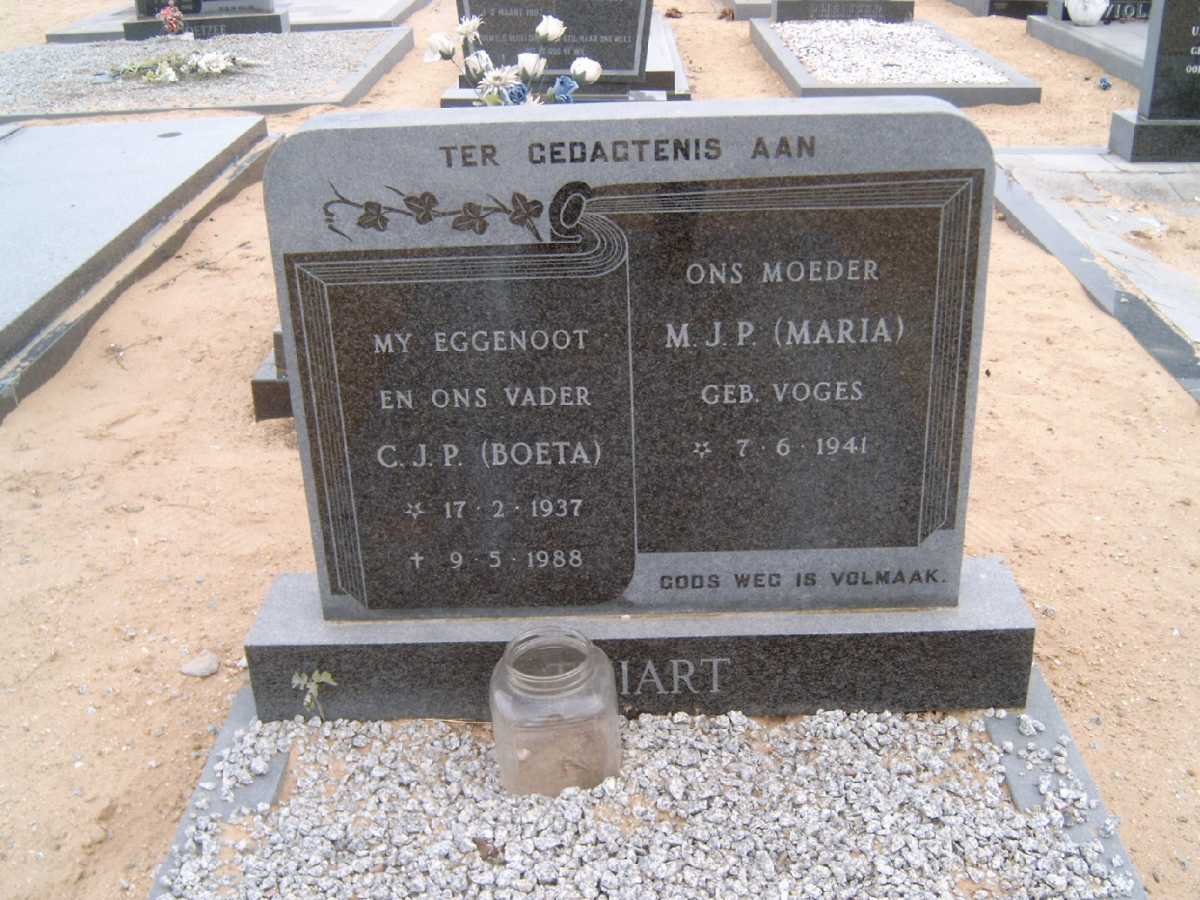 THIART C.J.P. 1937-1988 &amp; M.J.P. VOGES 1941-