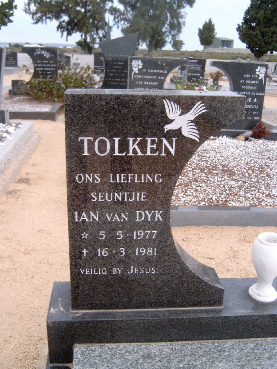 TOLKEN Ian van Dyk 1977-1981