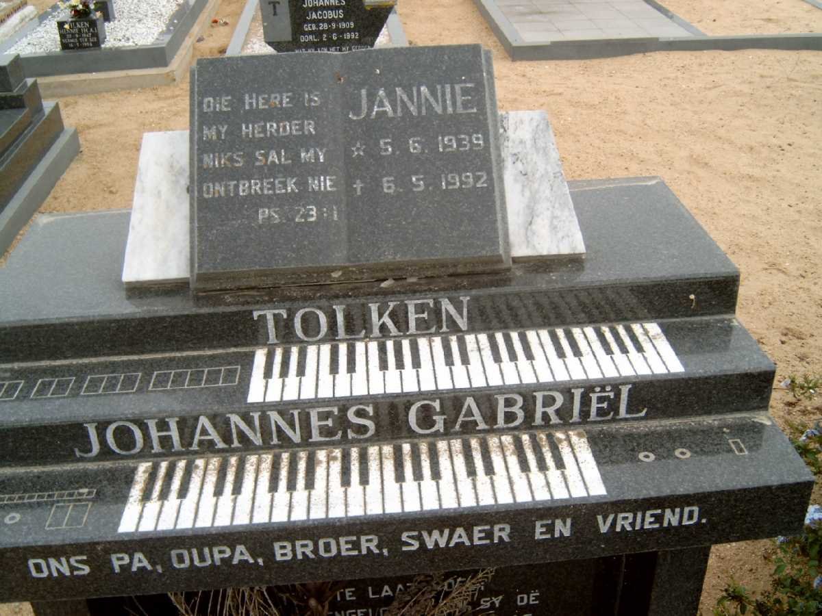 TOLKEN Johannes Gabriël 1939-1992