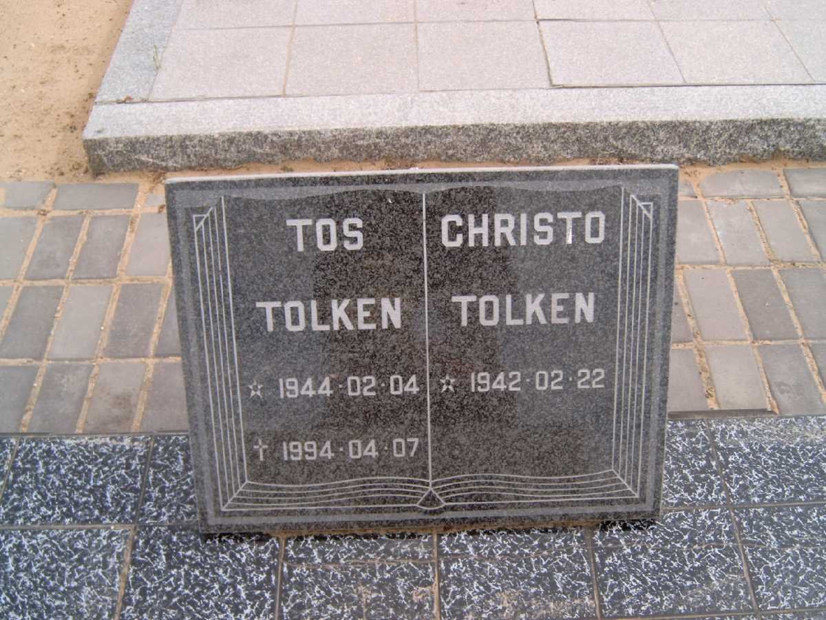 TOLKEN Christo 1942- :: TOLKEN Tos 1944-1994