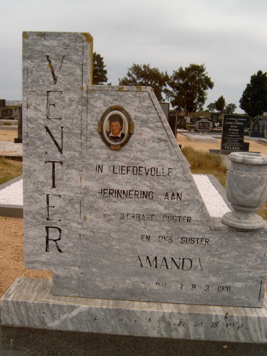 VENTER Amanda 1971-1991