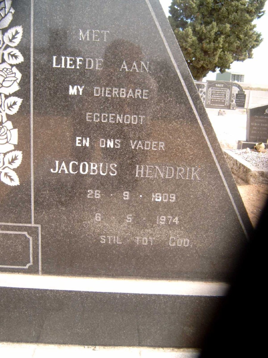 VISSER Jacobus Hendrik 1909-1974