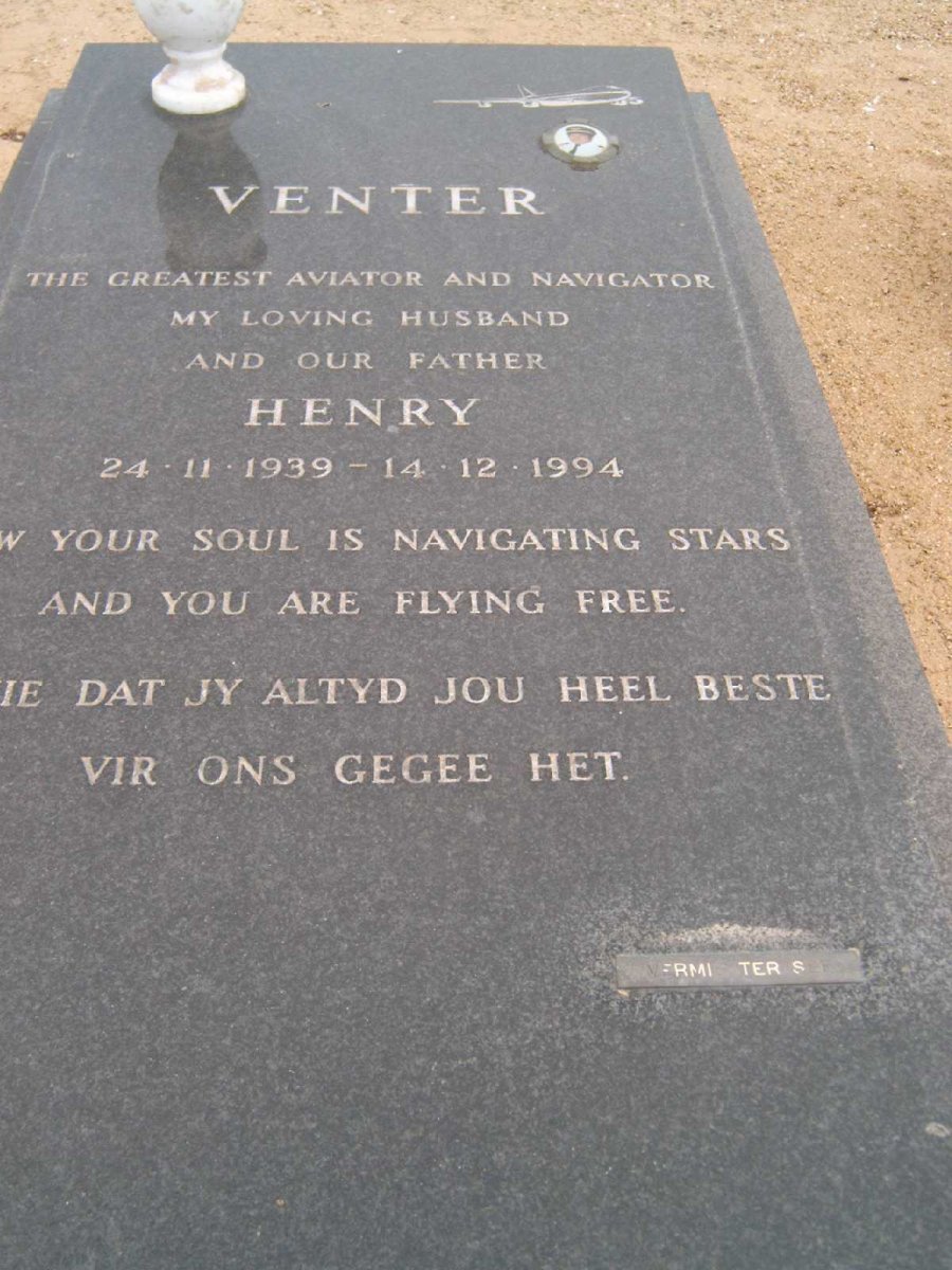 VENTER Henry 1939-1994