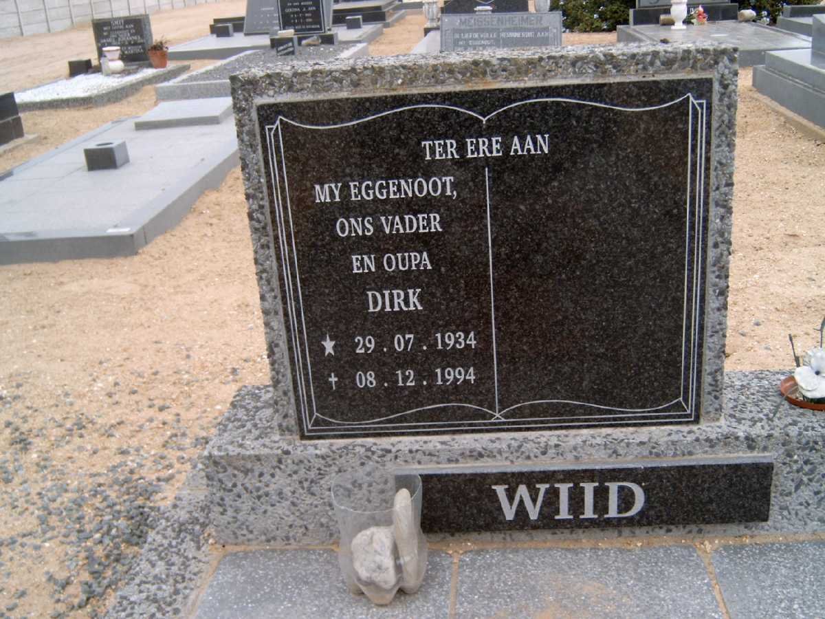 WIID Dirk 1934-1994
