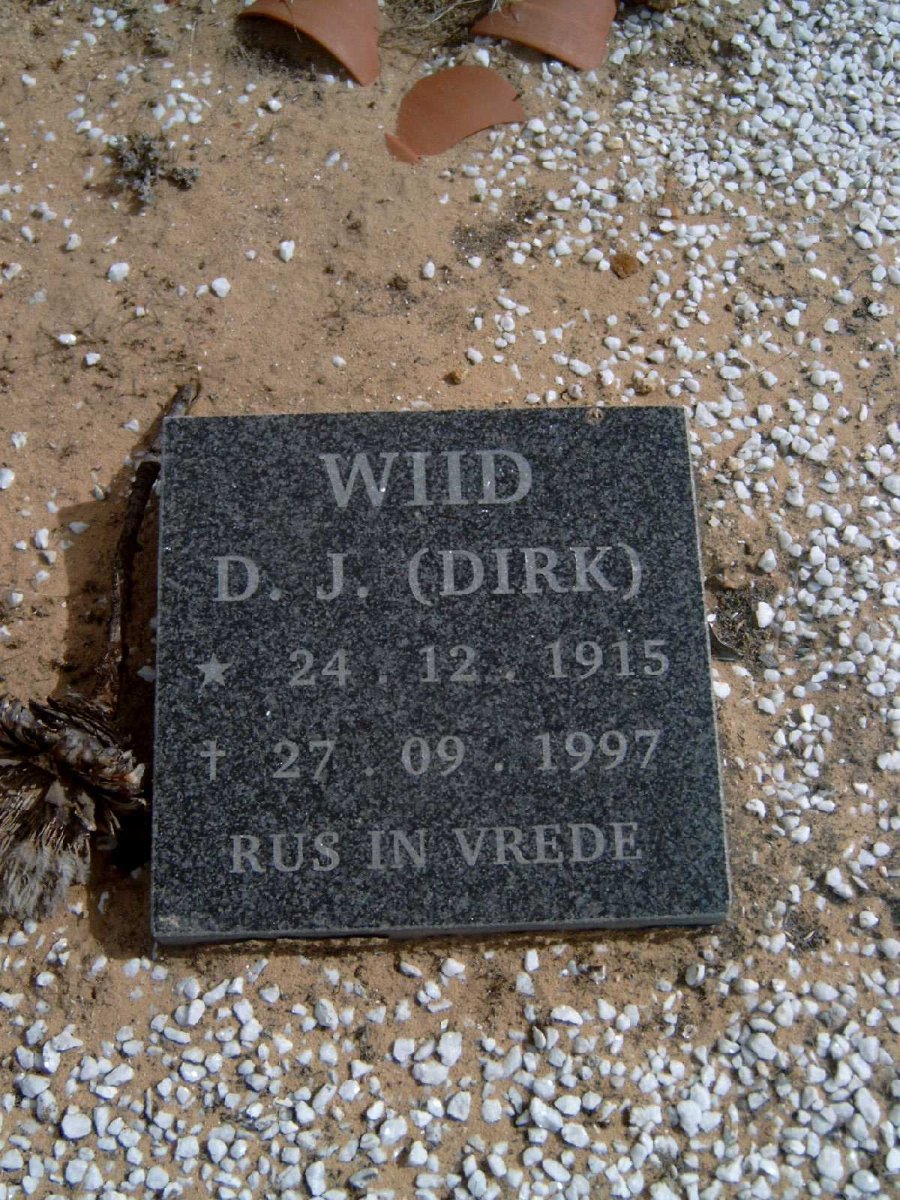 WIID D.J. 1915-1997