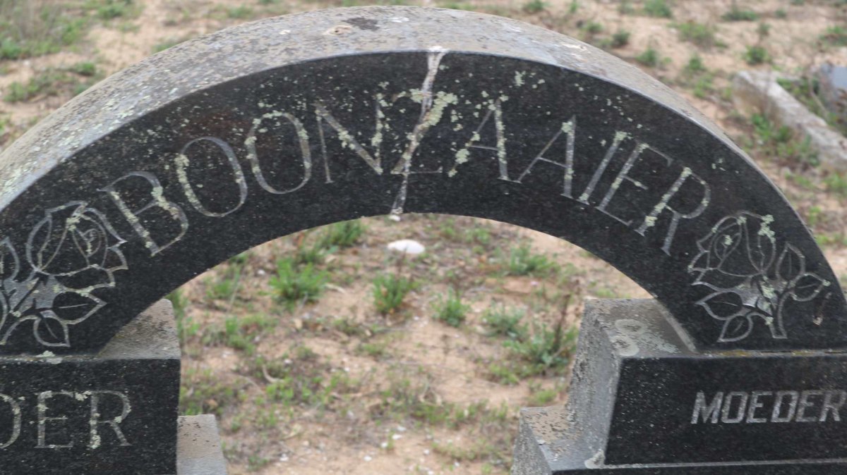 BOONZAAIER Coenraad Frederick 1896-1967 &amp; Johanna Jacoba Helena 1903-1993