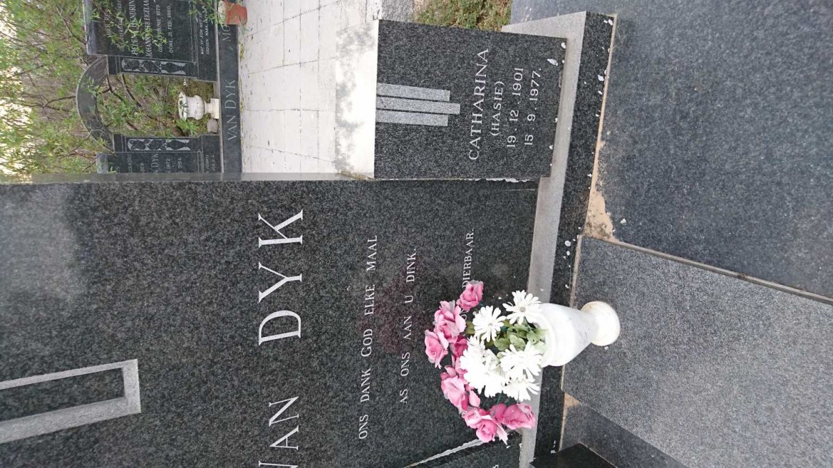 DYK Pieter, van 1901-1968 &amp; Catharina 1901-1977