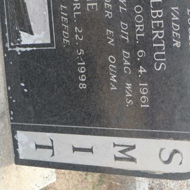 SMIT Floris Albertus 1920-1961 &amp; Miemie 1926-1998