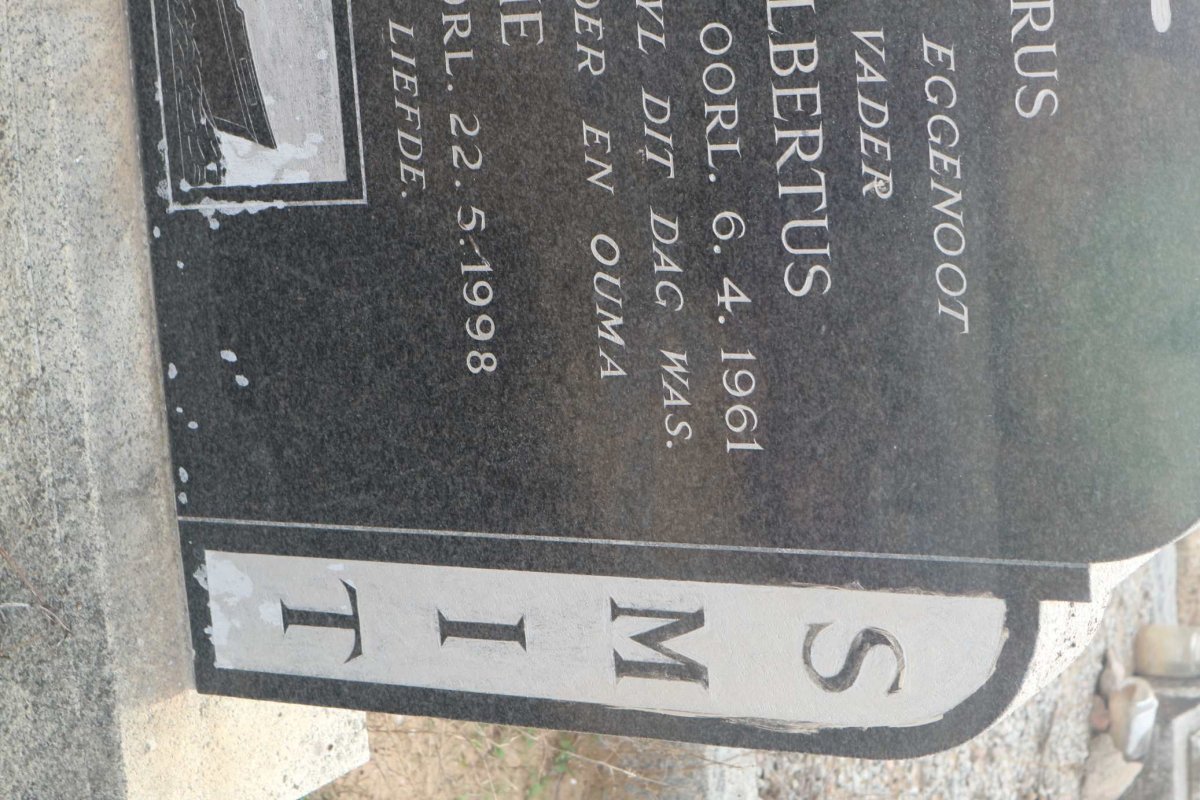 SMIT Floris Albertus 1920-1961 &amp; Miemie 1926-1998