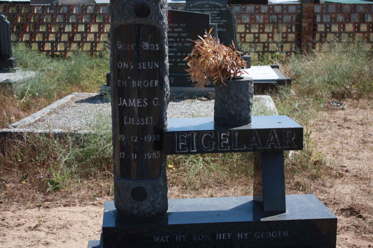 EIGELAAR James G. 1958-1985