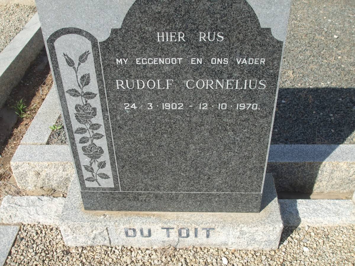 TOIT Rudolf Cornelius, du 1902-1970