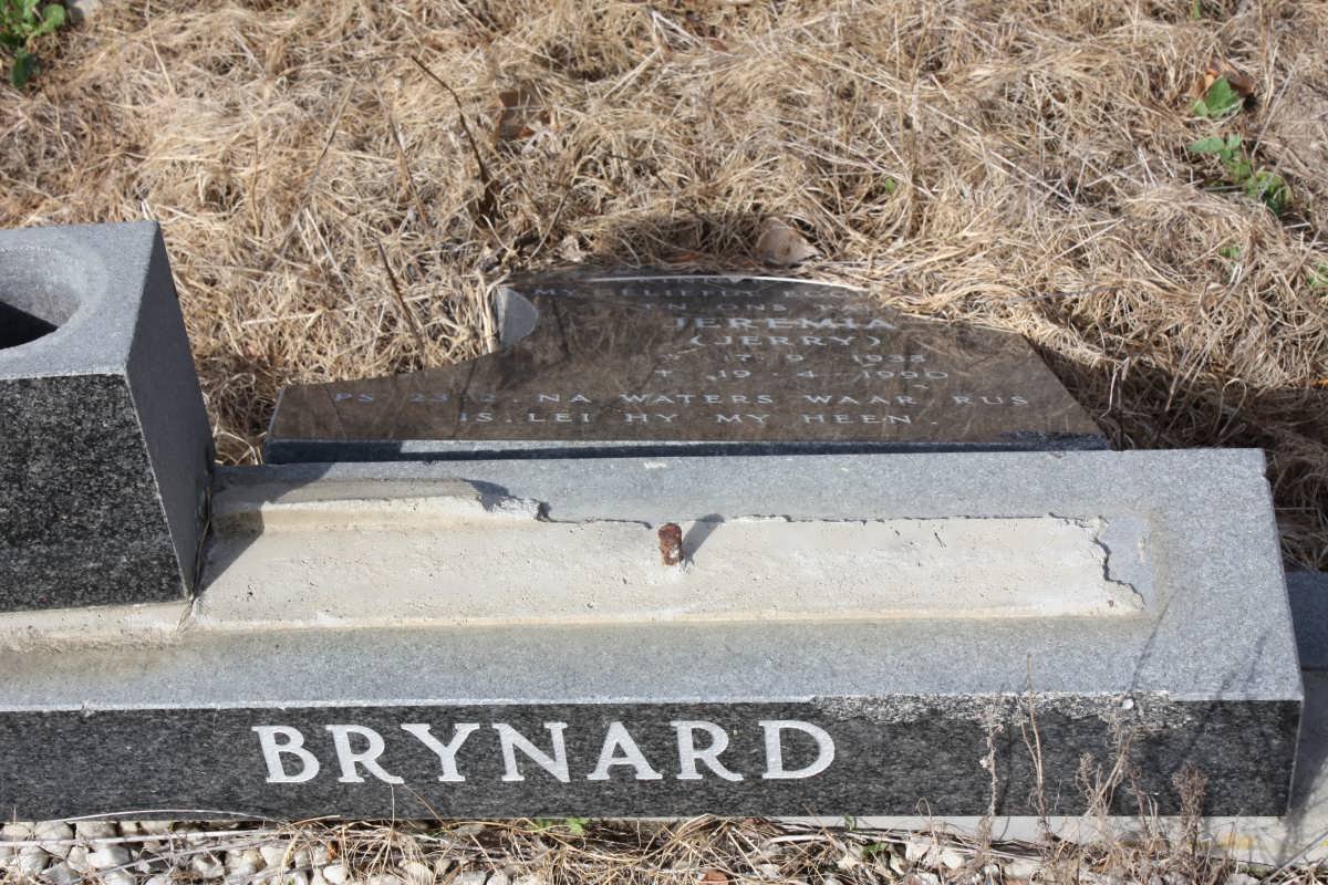 BRYNARD Jeremia 1933-1990
