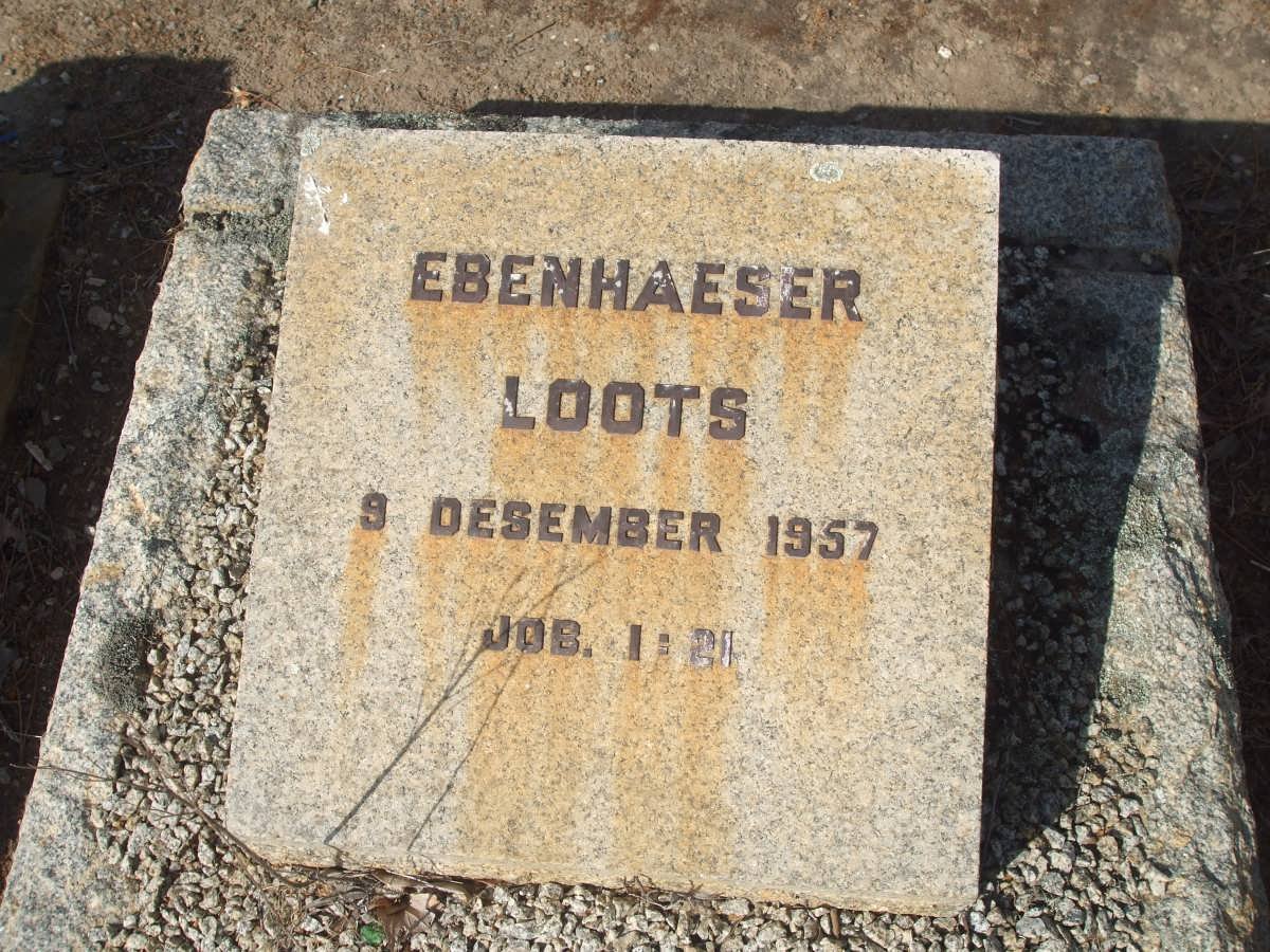 LOOTS Ebenhaeser -1957