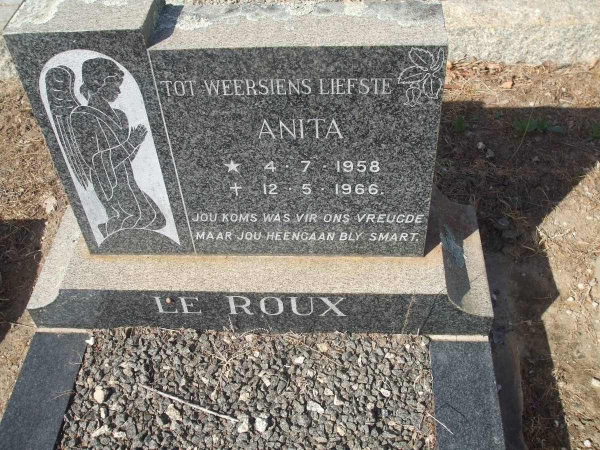 ROUX Anita, Le 1958-1966