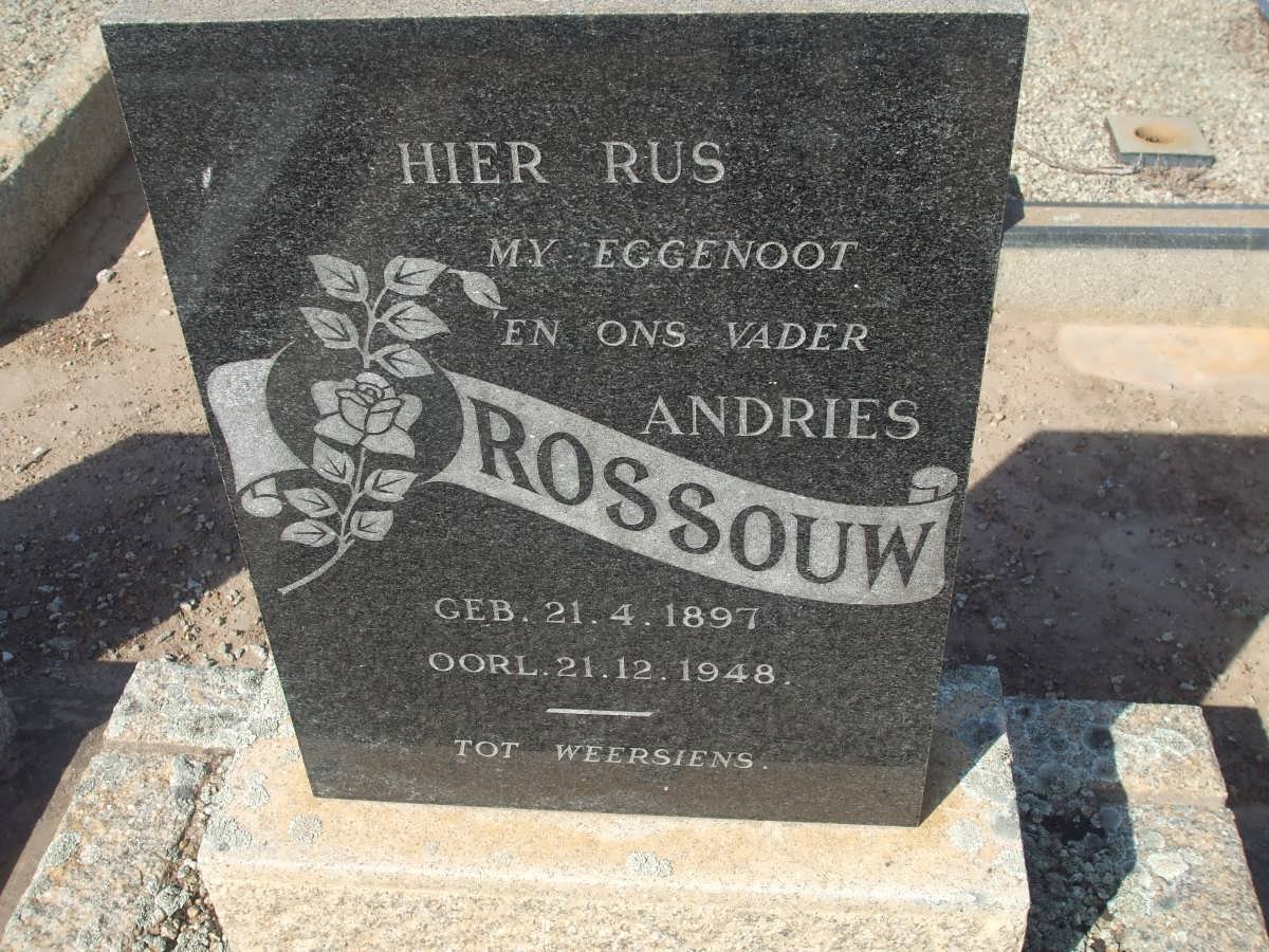 ROSSOUW Andries 1897-1948