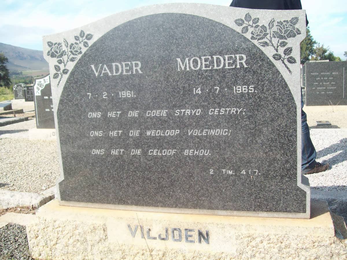 VILJOEN  -1961 &amp; ? - 1965