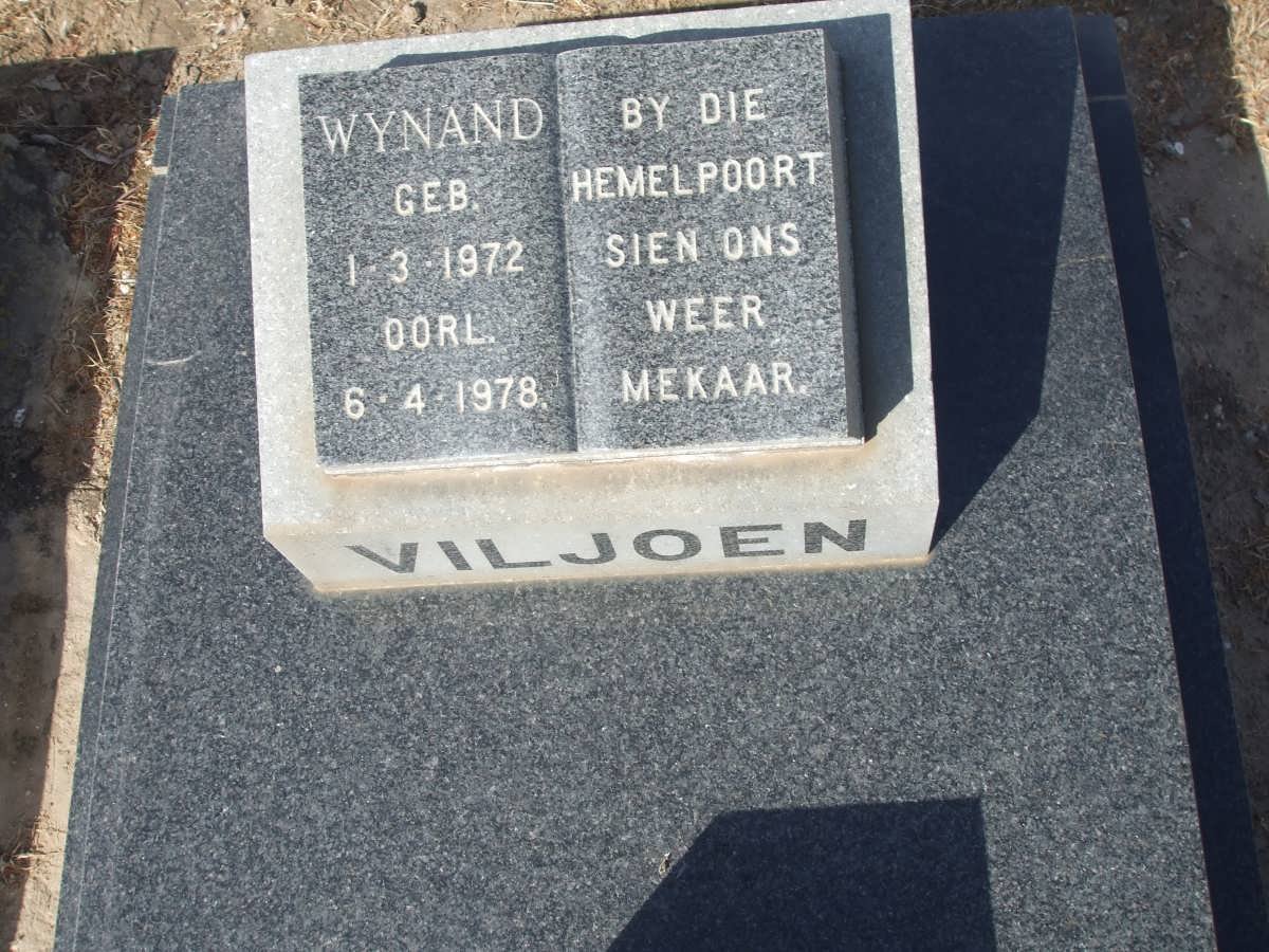 VILJOEN Wynand 1972-1978