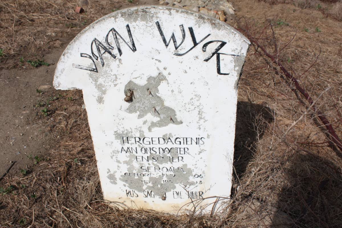 WYK Seroana, van 1906-1913