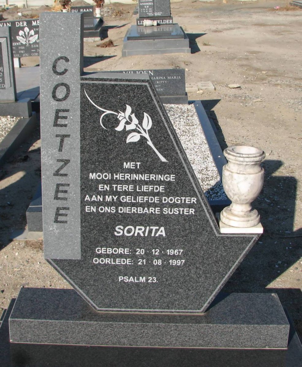 COETZEE Sorita 1967-1997