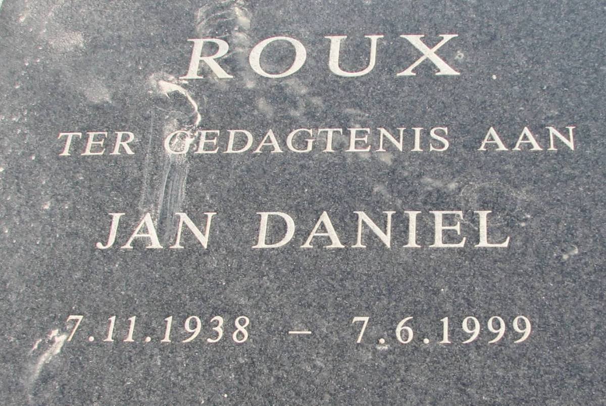 ROUX Jan Daniel 1938-1999