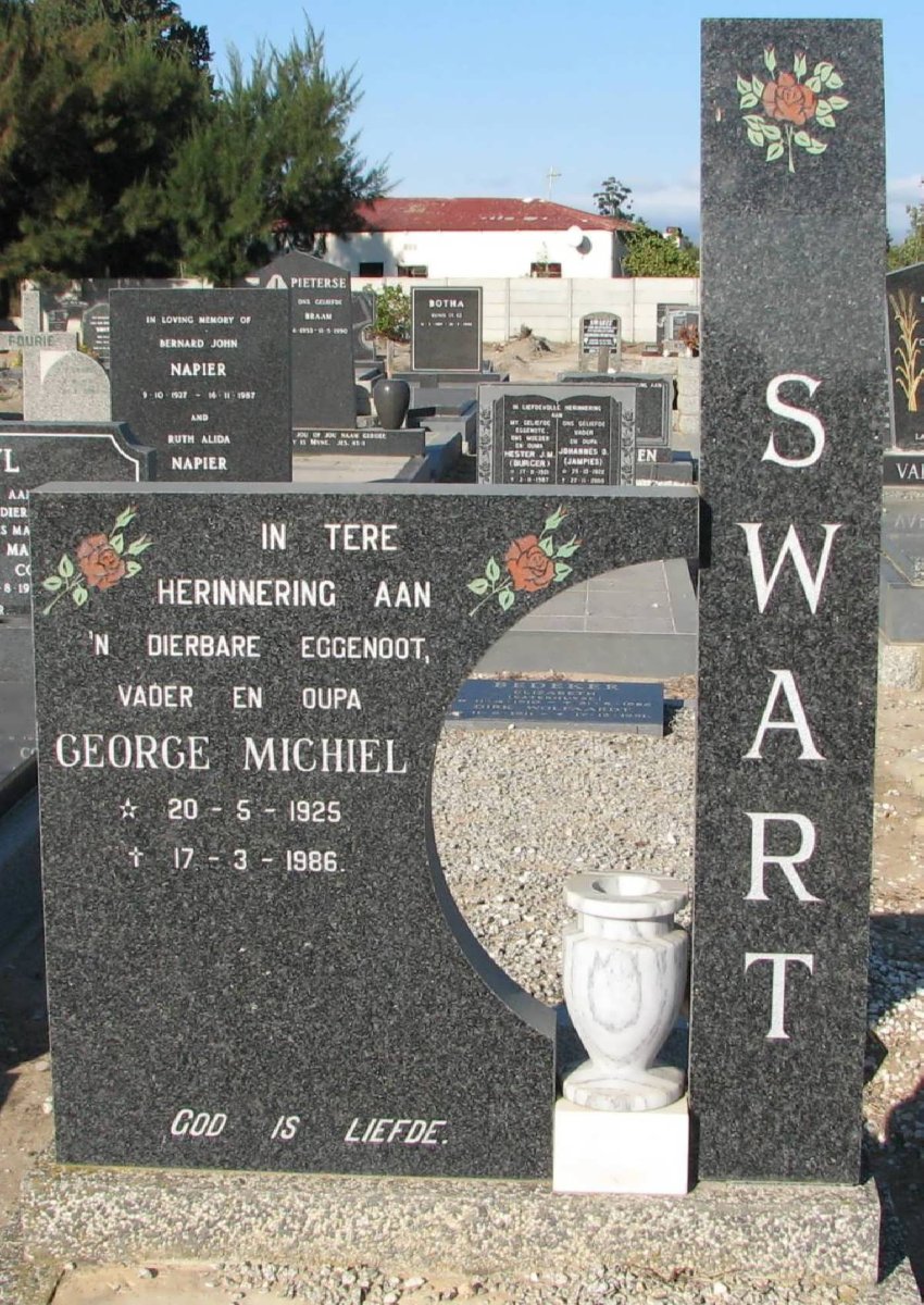 SWART George Michiel 1925-1986
