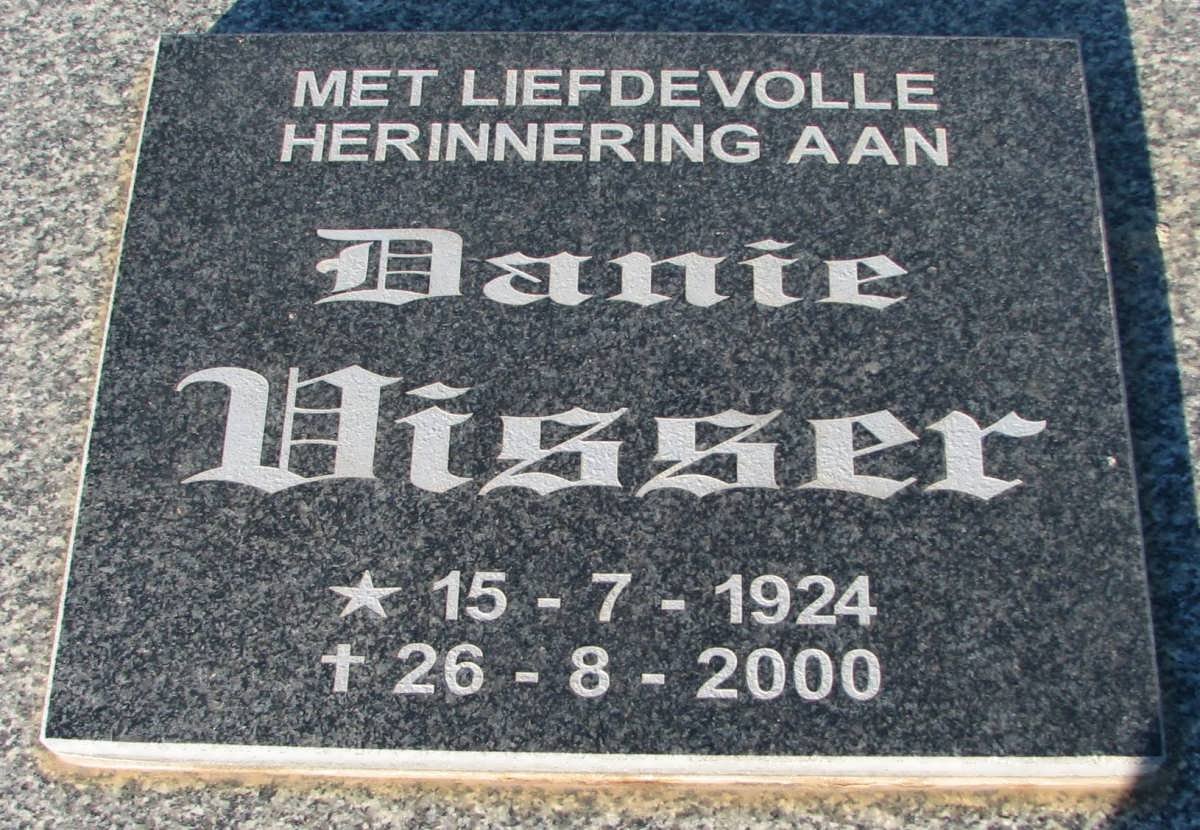 VISSER Danie 1924-2000