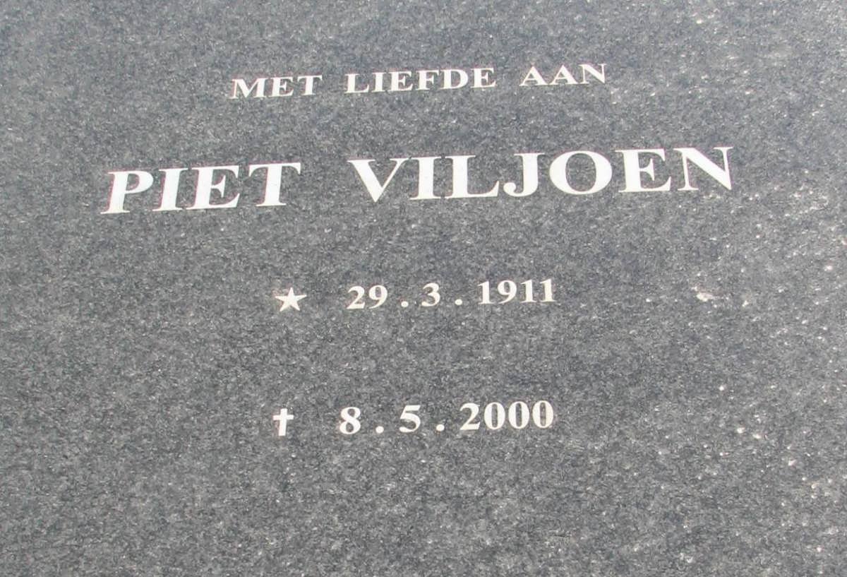 VILJOEN Piet 1911-2000