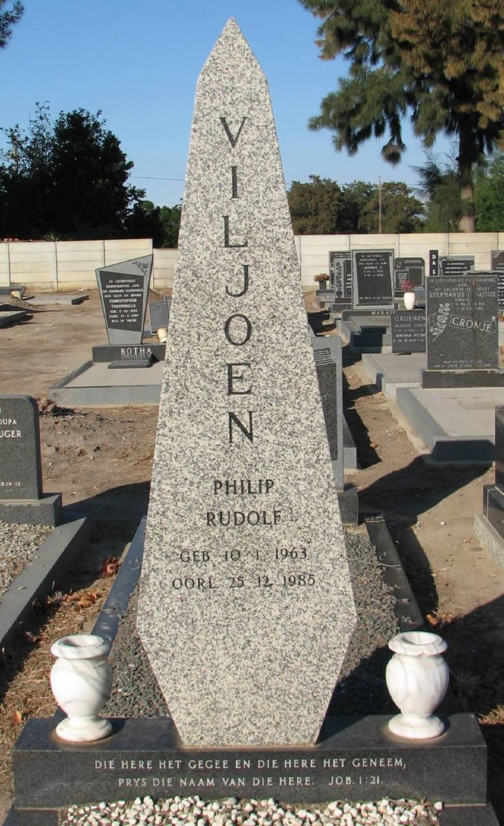 VILJOEN Philip Rudolf 1963-1985