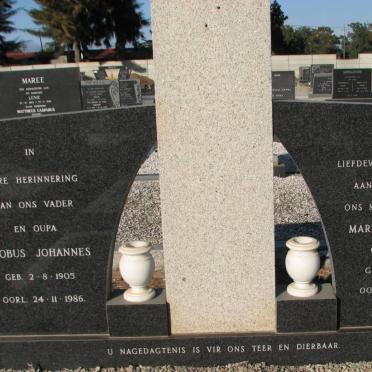 ?? Jacobus Johannes 1905-1986 &amp; Martha Johanna VISSER 1903-1984