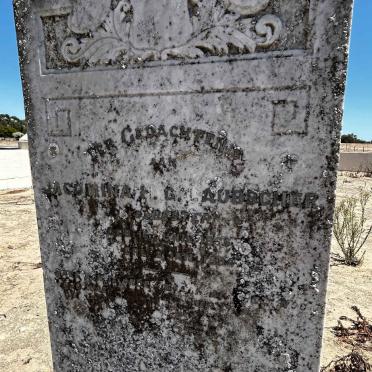 LAUBSCHER Jacomina H.G. nee BESTER 1855- 1894