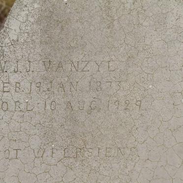 ZYL W.J.J., van 1873-1929