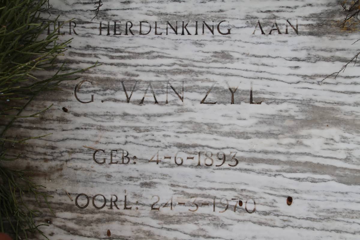 ZYL G., van 1893-1970